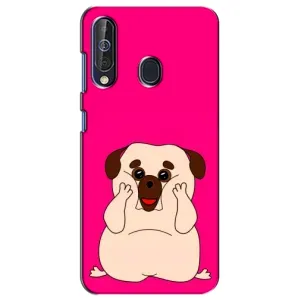 Чохол (ТПУ) Милі песики для Samsung Galaxy A60 2019 (A605F) (Веселий Мопсік)