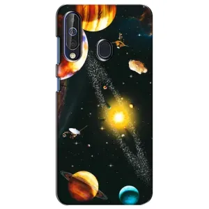 Чохол (ТПУ) з планетами на Samsung Galaxy A60 2019 (A605F) (Вид з космосу)