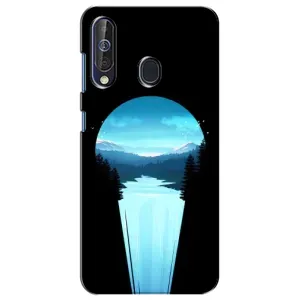 Летний Чехол на Samsung Galaxy A60 2019 (A605F) (Синий Водопад)