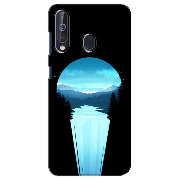 Чехол с рисунком «Синий Водопад» для Samsung Galaxy A60 2019 (A605F) Чехол с рисунком «Синий Водопад» для Samsung Galaxy A60 2019 (A605F)