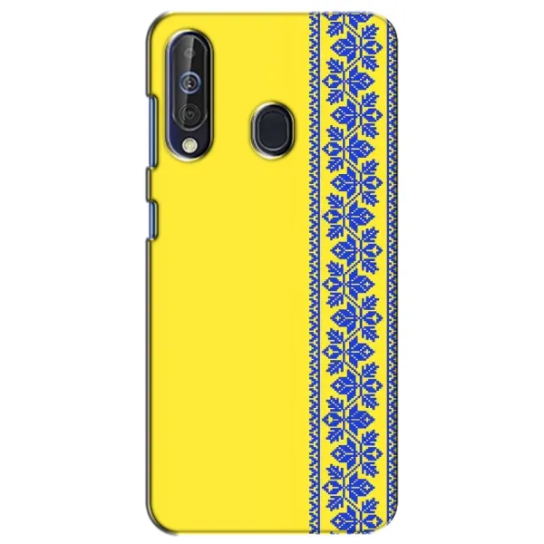 Чехол с рисунком «Вышиванка на желтом» для Samsung Galaxy A60 2019 (A605F) Чехол с рисунком «Вышиванка на желтом» для Samsung Galaxy A60 2019 (A605F)