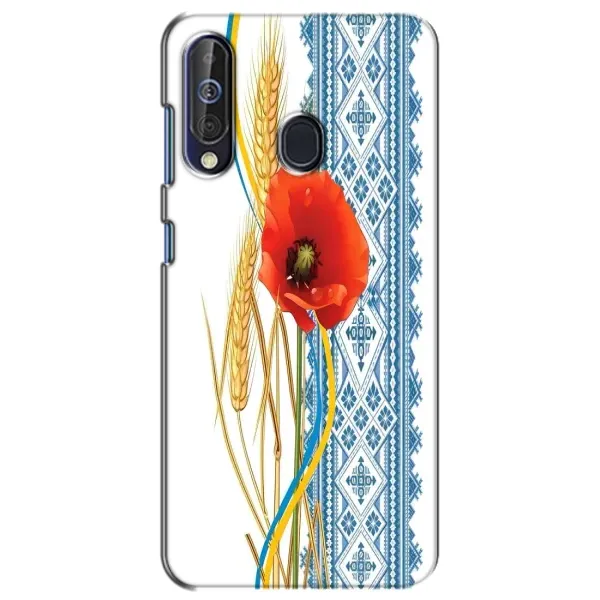Чехол с рисунком «Вышиванка с цветком» для Samsung Galaxy A60 2019 (A605F) Чехол с рисунком «Вышиванка с цветком» для Samsung Galaxy A60 2019 (A605F)