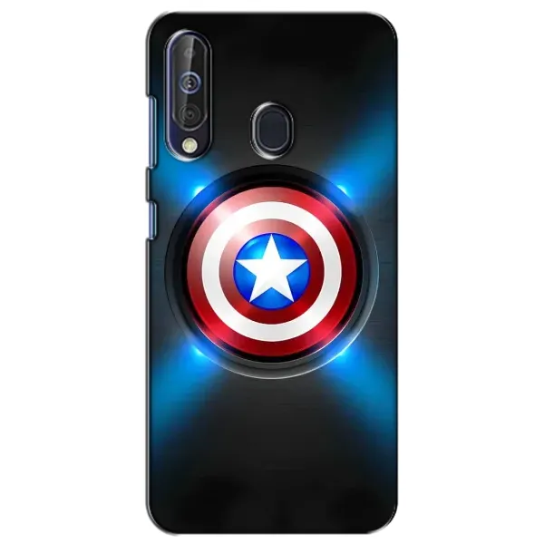 Чехол с рисунком «Яркий Щит Капитана» для Samsung Galaxy A60 2019 (A605F) Чехол с рисунком «Яркий Щит Капитана» для Samsung Galaxy A60 2019 (A605F)