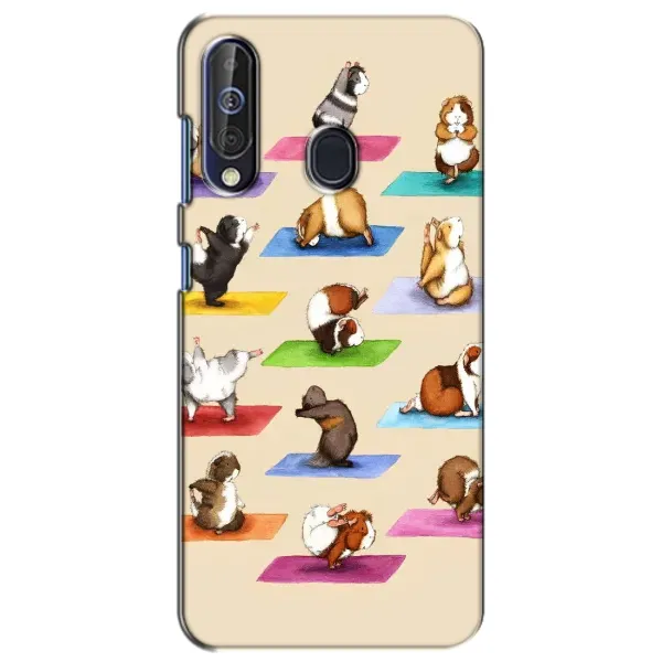 Чехол с рисунком «Ёга свинок» для Samsung Galaxy A60 2019 (A605F) Чехол с рисунком «Ёга свинок» для Samsung Galaxy A60 2019 (A605F)