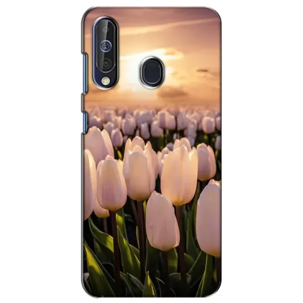 Чехол с рисунком «Закат с цветами» для Samsung Galaxy A60 2019 (A605F) Чехол с рисунком «Закат с цветами» для Samsung Galaxy A60 2019 (A605F)