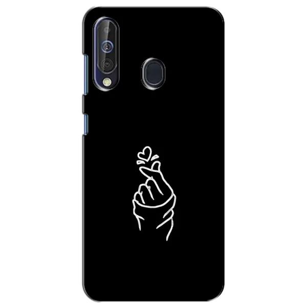 Чехол с рисунком «Знак Сердечка» для Samsung Galaxy A60 2019 (A605F)