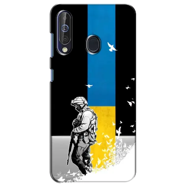 Чехол с рисунком «ЗСУ» для Samsung Galaxy A60 2019 (A605F)
