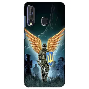 Патриотический Чехол для Samsung Galaxy A60 2019 (A605F) (ЗСУ з крильями)
