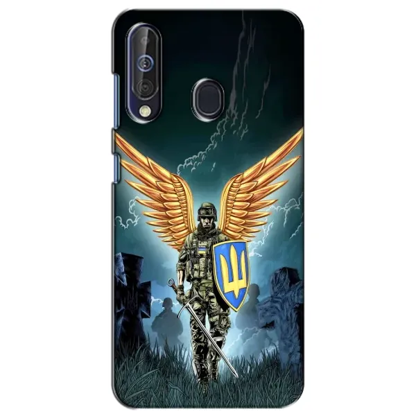 Чехол с рисунком «ЗСУ з крильями» для Samsung Galaxy A60 2019 (A605F)
