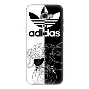 Чехол в стиле "Адидас" для Гелекси А7 2017 (Adidas шнурки)