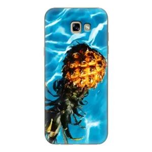 Чехол с изображением вкусной еды для Samsung Galaxy A7 2017 / A720 / A720F (Ананас)