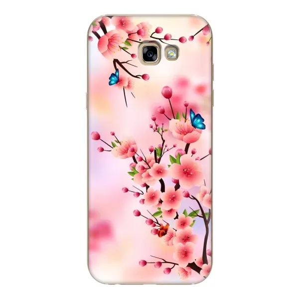 Чехол с рисунком «Бабочки на сакуре» для Samsung Galaxy A7 2017 (A720, A720F) Чехол с рисунком «Бабочки на сакуре» для Samsung Galaxy A7 2017 (A720, A720F)