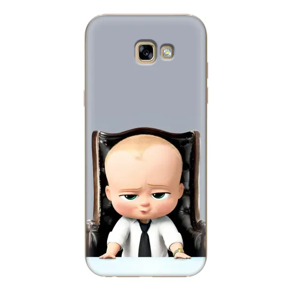 Чехол с рисунком «BOSS» для Samsung Galaxy A7 2017 (A720, A720F)