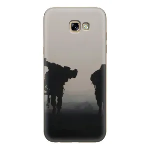 Чехлы на военную тематику для Samsung Galaxy A7 2017 / A720 / A720F (Бой солдат)