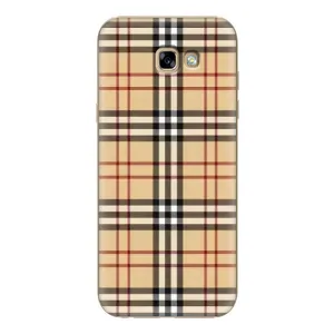Чехол с рисунком «Burberry стиль» для Samsung Galaxy A7 2017 (A720, A720F)