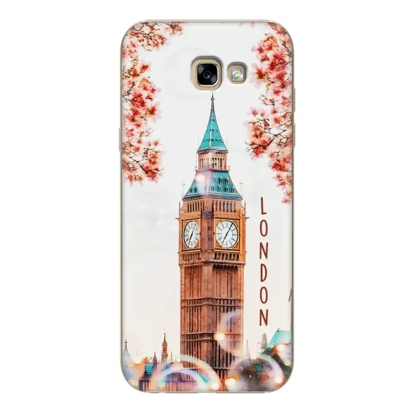 Чехол с рисунком «Часы Лондон» для Samsung Galaxy A7 2017 (A720, A720F)