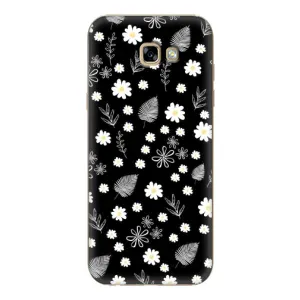 Чохли з тематикою "КВІТИ" на Samsung Galaxy A7 2017 / A720 / A720F (цвітіння на чорному)