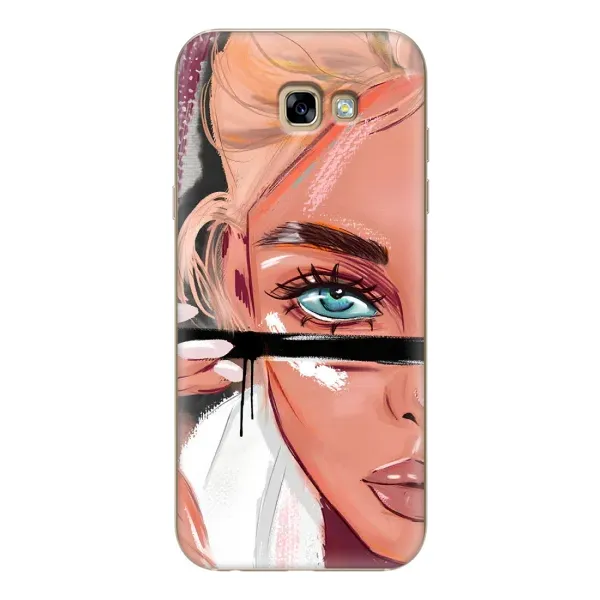 Чехол с рисунком «Девушка и ресницы» для Samsung Galaxy A7 2017 (A720, A720F) Чехол с рисунком «Девушка и ресницы» для Samsung Galaxy A7 2017 (A720, A720F)