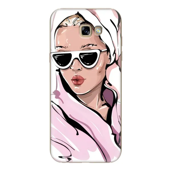 Чехол с рисунком «Девушка в халате» для Samsung Galaxy A7 2017 (A720, A720F) Чехол с рисунком «Девушка в халате» для Samsung Galaxy A7 2017 (A720, A720F)