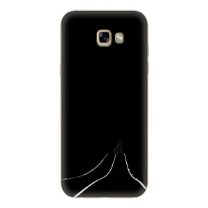 Чехол с картинками на черном фоне для Samsung Galaxy A7 2017 / A720 / A720F (Дорога)