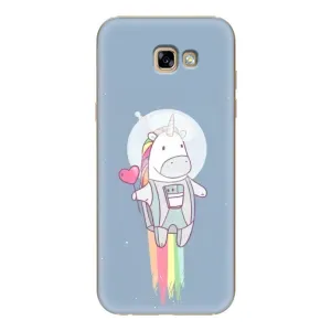 Чехол Unicorn на Samsung Galaxy A7 2017 / A720 / A720F (Единорог космонавт)