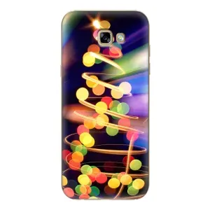 Чехол Новогодняя Елка на Samsung Galaxy A7 2017 / A720 / A720F (Гирлянды)