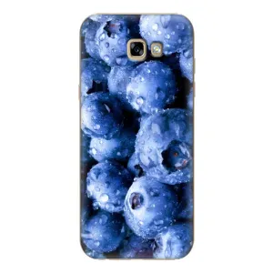 Чехол с изображением вкусной еды для Samsung Galaxy A7 2017 / A720 / A720F (Голубика)
