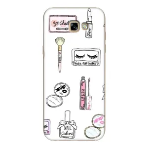 Девчачий Чехол для Samsung Galaxy A7 2017 / A720 / A720F (Косметика)