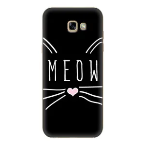 Бампер с изображением Котиков для Гелекси А7 2017 (КОТИК MEOW)