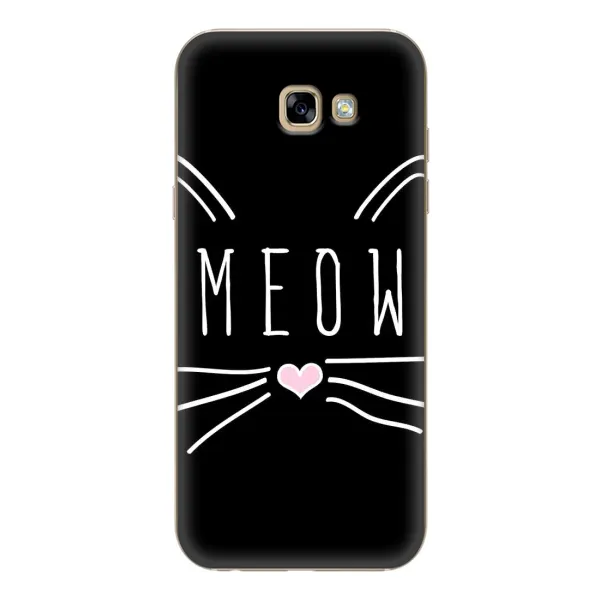 Чехол с рисунком «КОТИК MEOW» для Samsung Galaxy A7 2017 (A720, A720F) Чехол с рисунком «КОТИК MEOW» для Samsung Galaxy A7 2017 (A720, A720F)