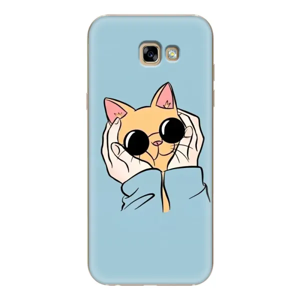 Чехол с рисунком «КОТИК в очках» для Samsung Galaxy A7 2017 (A720, A720F) Чехол с рисунком «КОТИК в очках» для Samsung Galaxy A7 2017 (A720, A720F)