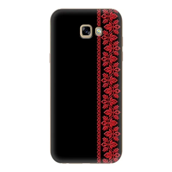 Чехол с рисунком «Красная Вышиванка» для Samsung Galaxy A7 2017 (A720, A720F) Чехол с рисунком «Красная Вышиванка» для Samsung Galaxy A7 2017 (A720, A720F)