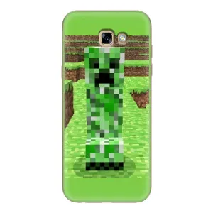 Чохли для Samsung Galaxy A7 2017 / A720 / A720F (Персонажі МайнКрафт) (Кріпер 2)