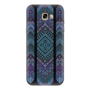 Силиконовый Чехол на Samsung Galaxy A7 2017 / A720 / A720F (Крутой орнамент)