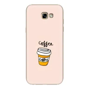 Чехол с изображением вкусной еды для Samsung Galaxy A7 2017 / A720 / A720F (Кружка кофе)