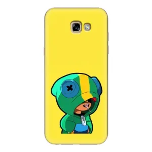 Чехол Бравл Старс для Samsung Galaxy A7 2017 / A720 / A720F (Леон (LEON))