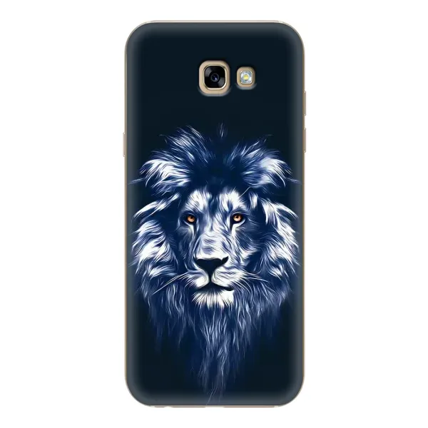 Чехол с рисунком «Лев - синий» для Samsung Galaxy A7 2017 (A720, A720F) Чехол с рисунком «Лев - синий» для Samsung Galaxy A7 2017 (A720, A720F)