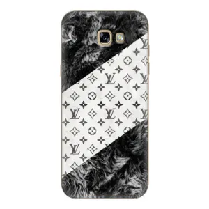 Чехол Стиль Louis Vuitton на Samsung Galaxy A7 2017 / A720 / A720F (LV на белом)