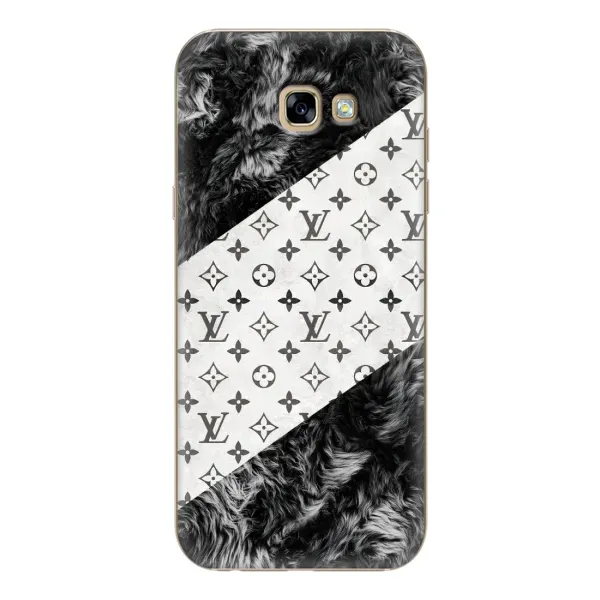 Чехол с рисунком «LV на белом» для Samsung Galaxy A7 2017 (A720, A720F)