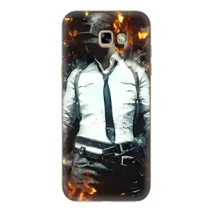 Чохол з картинкою "Герой Pubg" на Samsung Galaxy A7 2017 / A720 / A720F (Man Пубг)