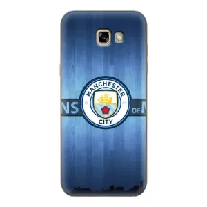 Силиконовые Чехлы принт Футбол на Samsung Galaxy A7 2017 / A720 / A720F (ManCity)