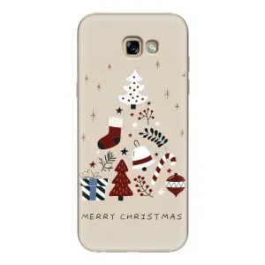 Чехол Санта Клаус для Samsung Galaxy A7 2017 / A720 / A720F (Merry Christmas)