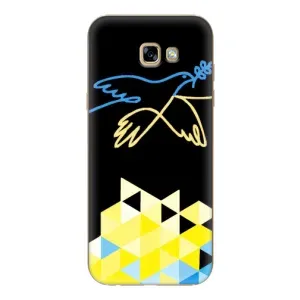 Чехол на Samsung Galaxy A7 2017 / A720 / A720F Украинский дизайн (Мир для Украины)