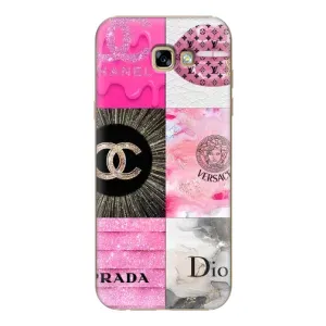 Чехол (Dior, Prada, YSL, Chanel) для Samsung Galaxy A7 2017 / A720 / A720F (Модница)
