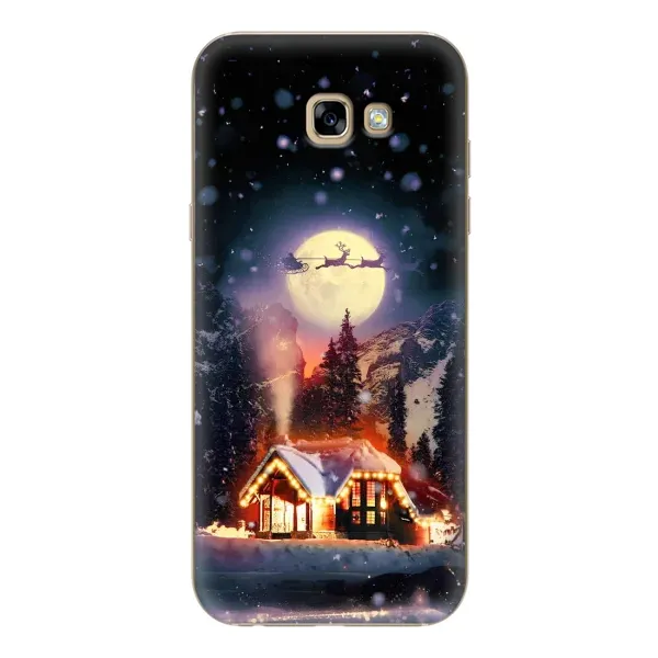 Чехол с рисунком «Настроение зимнее» для Samsung Galaxy A7 2017 (A720, A720F)