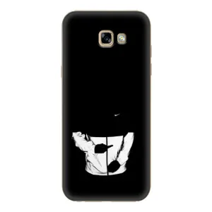 Силиконовый Чехол на Samsung Galaxy A7 2017 / A720 / A720F с картинкой Nike (Nike стиль)