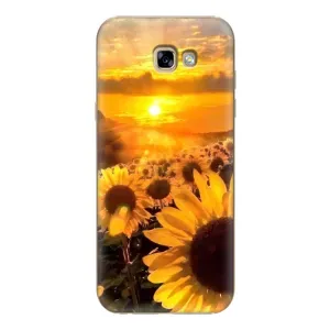 Чохол з Квітами для Samsung Galaxy A7 2017 / A720 / A720F (поле соняшників)