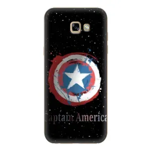 Чохол с Щітом Капітана Америки на Samsung Galaxy A7 2017 / A720 / A720F (Щит Капітана)