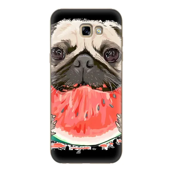 Чехол с рисунком «Смешной Мопс» для Samsung Galaxy A7 2017 (A720, A720F) Чехол с рисунком «Смешной Мопс» для Samsung Galaxy A7 2017 (A720, A720F)