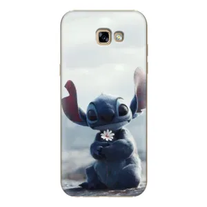 Чохол з малюнком Стіч для Samsung Galaxy A7 2017 (A720, A720F) (Стіч з квіткою)